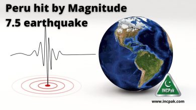 Peru Hit By Magnitude 7.5 Earthquake - INCPak