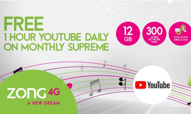 Zong Monthly Supreme Offer