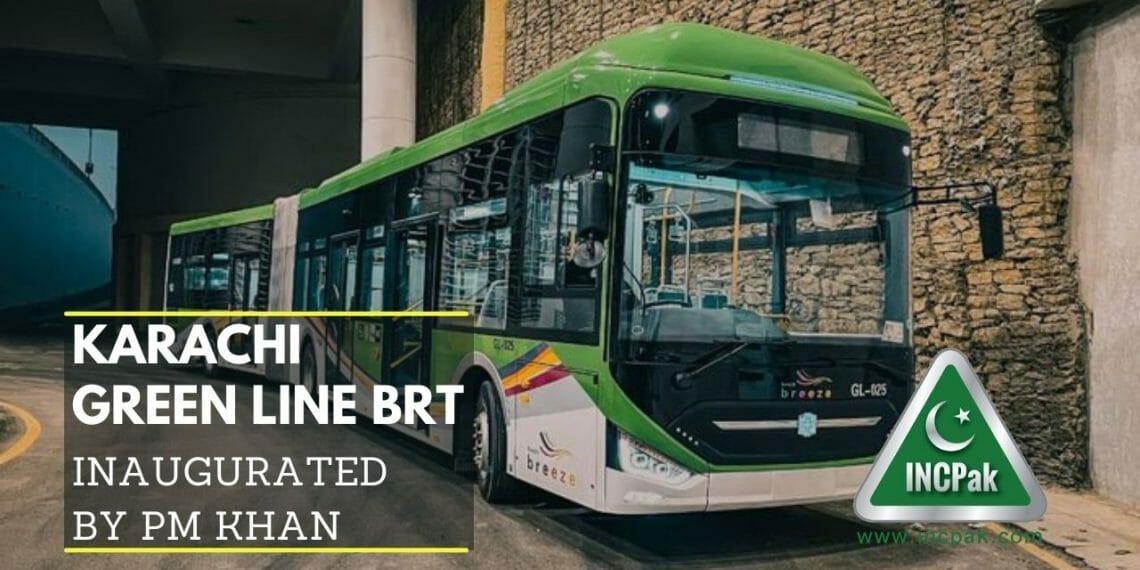 Karachi Green Line, Karachi Green Line BRT, Karachi BRT, Green Line BRT