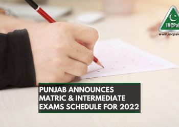 Matric Exams, Intermediate Exams, Punjab