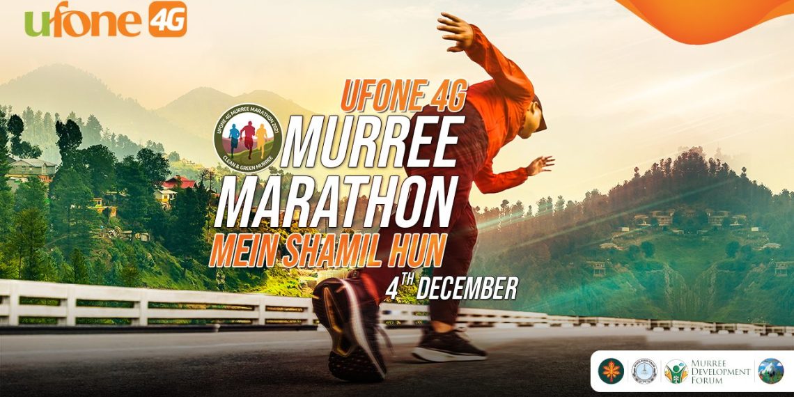 Ufone 4G Organizes Clean & Green Murree Marathon