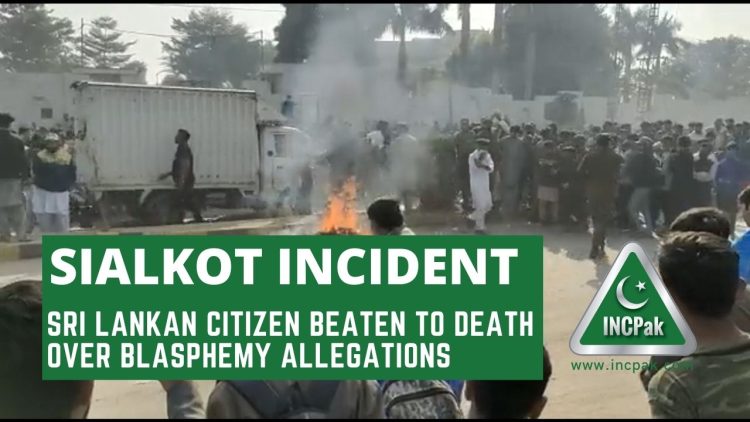 Sialkot Incident, Sri Lankan, Beaten to Death