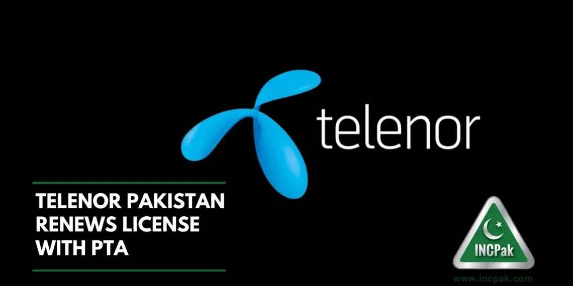 Telenor Pakistan, Telenor Pakistan License, Telenor License