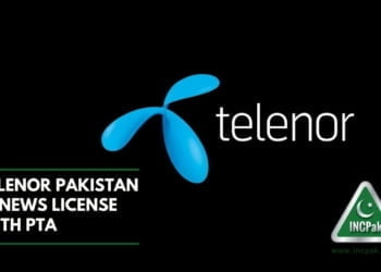 Telenor Pakistan, Telenor Pakistan License, Telenor License