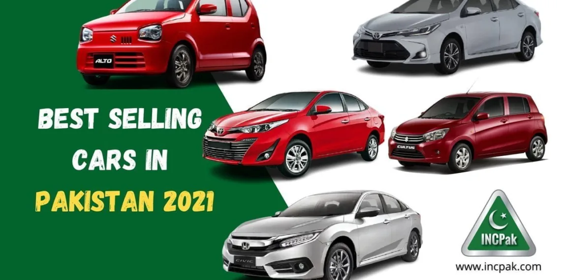 Best Selling Cars in Pakistan