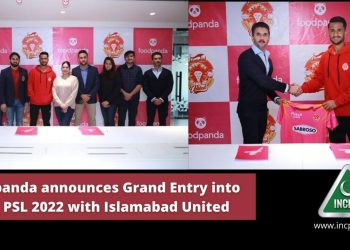 foodpanda announces Grand Entry into HBL PSL 2022 with Islamabad United