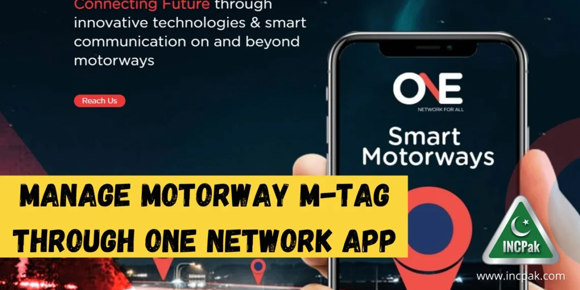 One Network, M-TAG, M TAG Motorway