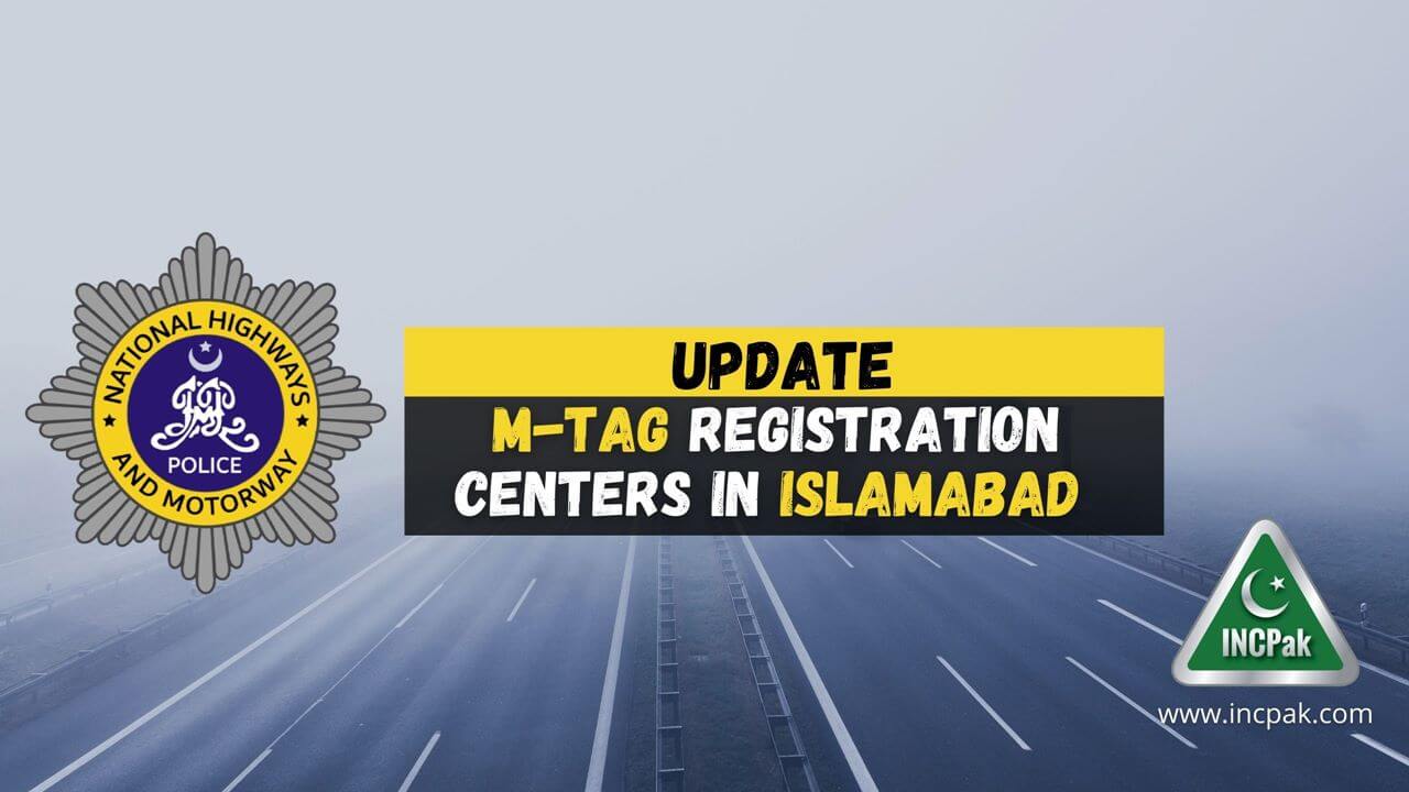 MTag Registration Centers in Islamabad INCPak