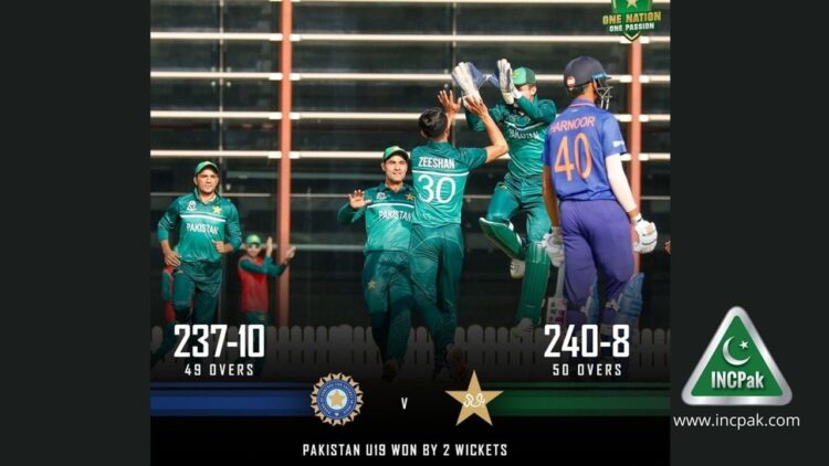 Pakistan U19, India U19, U19 Asia Cup