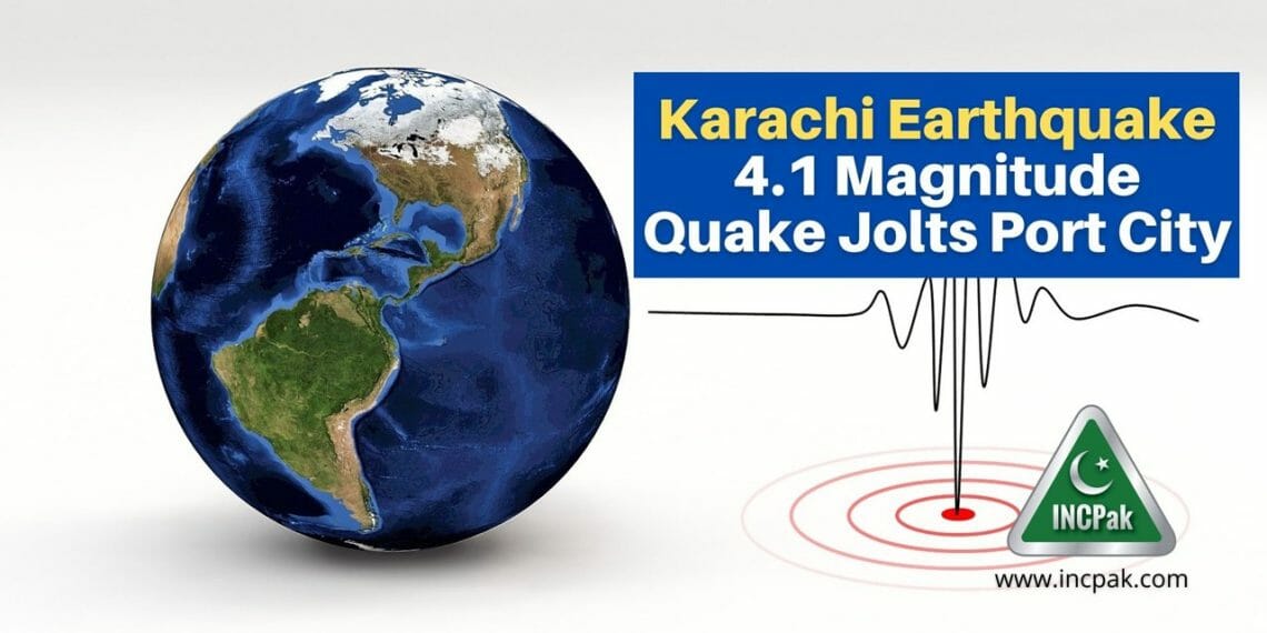 Karachi Earthquake. Earthquake