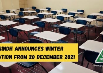 Sindh announces Winter Vacation from 20 December 2021