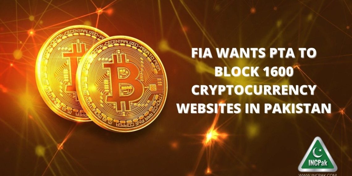 Cryptocurrency Websites in Pakistan, Cryptocurrency Websites, Cryptocurrencies, FIA, PTA