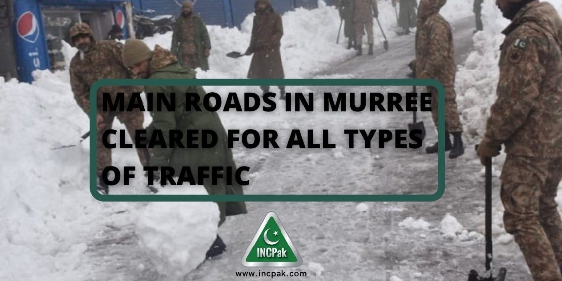 Murree, Murree Roads, Murree Incident