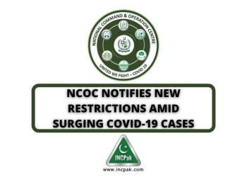 NCOC, NCOC Restrictions, COVID-19