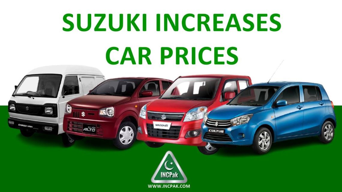 suzuki pakistan car prices