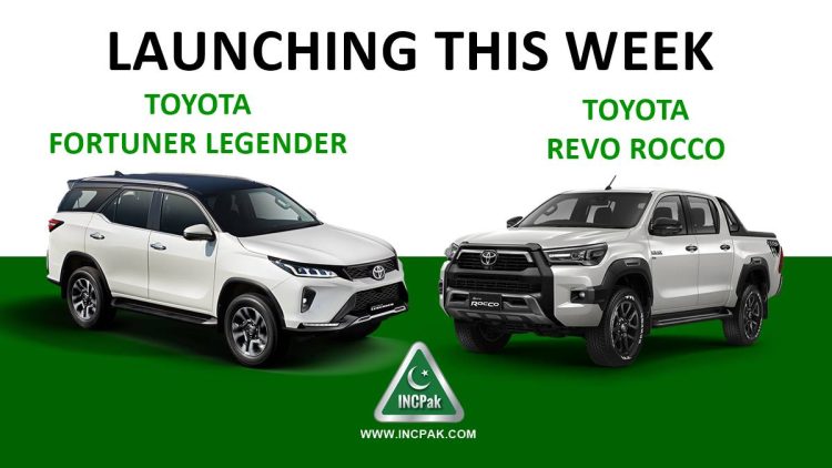 Toyota Fortuner Legender, Toyota Revo Rocco, Toyota Fortuner Legender in Pakistan, Toyota Revo Rocco in Pakistan