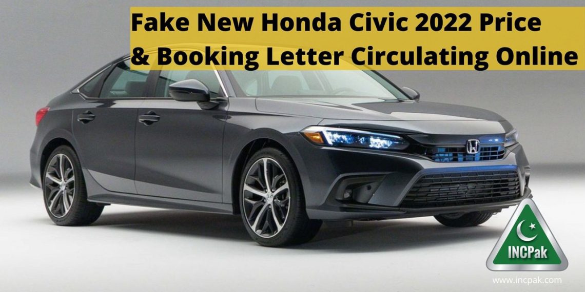 Honda Civic 2022, New Honda Civic 2022, Honda Civic 2022 Price, Honda Civic 2022 Booking, Honda Civic 2022 Price in Pakistan