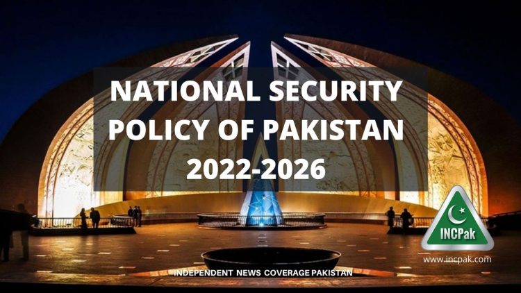 PM launched Pakistan's first-ever National Security Policy 2022-2026