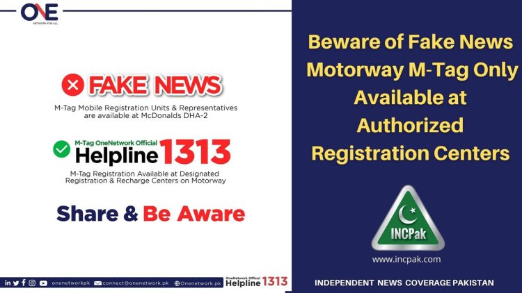 M-Tag Registration, Motorway M-Tag, M-Tag