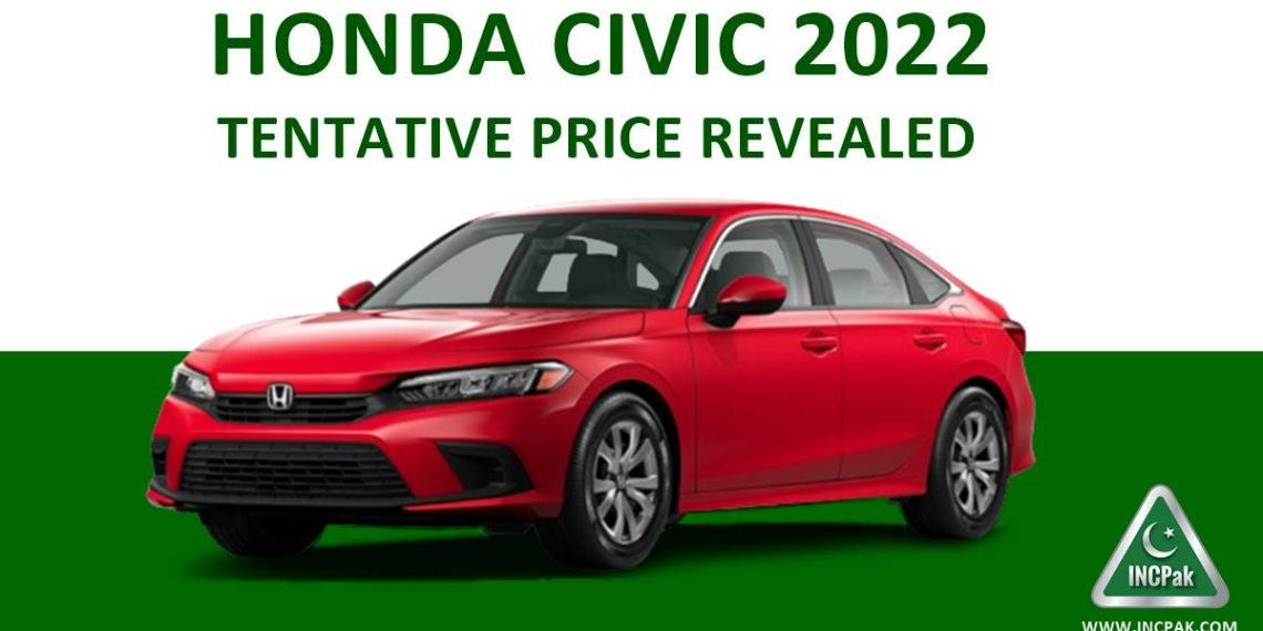 Honda Civic 2022 Price in Pakistan, Honda Civic 2022, 11th Generation Honda Civic, New Honda Civic, Honda Civic 2022 Bookings