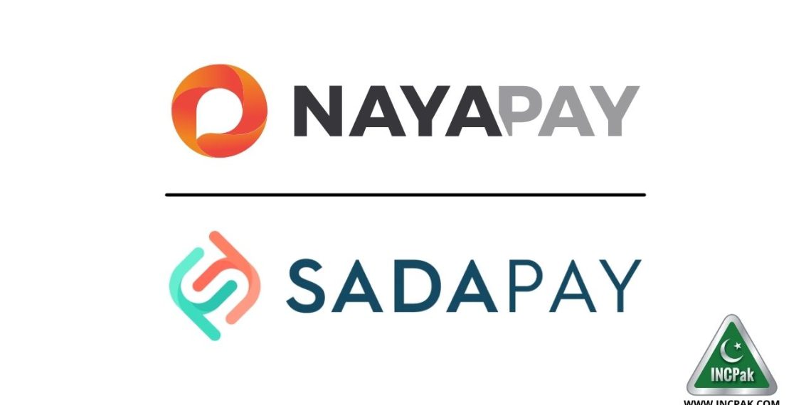 SadaPay vs NayaPay, NayaPay, SadaPay