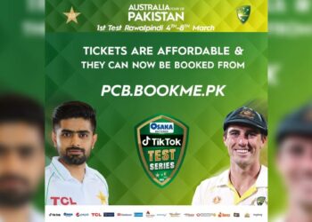 Pakistan Australia Test Series, Tickets