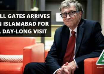 Bill Gates arrives in Islamabad for a day-long visit