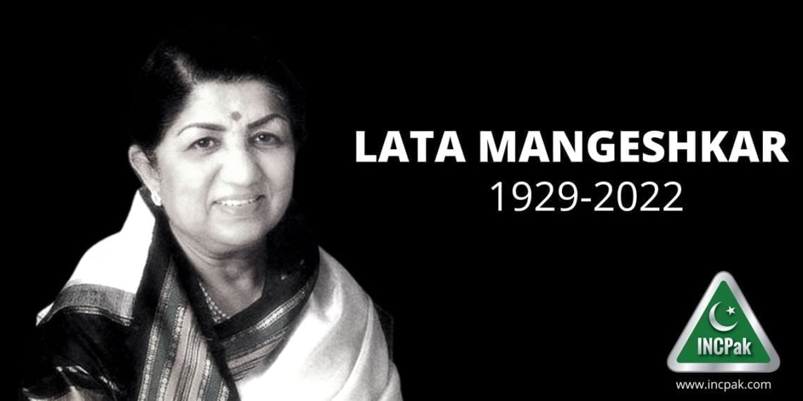 Legendary Singer Lata Mangeshkar passes away at 94