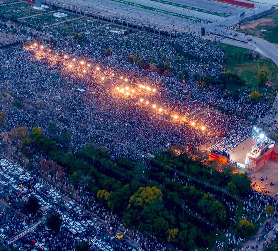 PTI Power Show, PTI Jalsa, Imran Khan