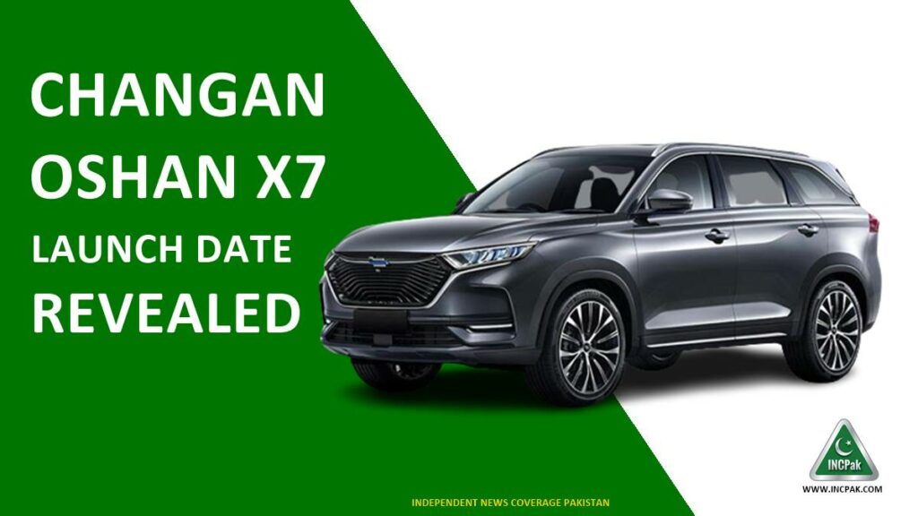 Changan Oshan 7X, Oshan X7, Oshan X7 Pakistan