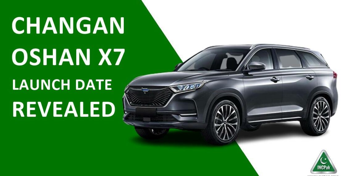 Changan Oshan 7X, Oshan X7, Oshan X7 Pakistan