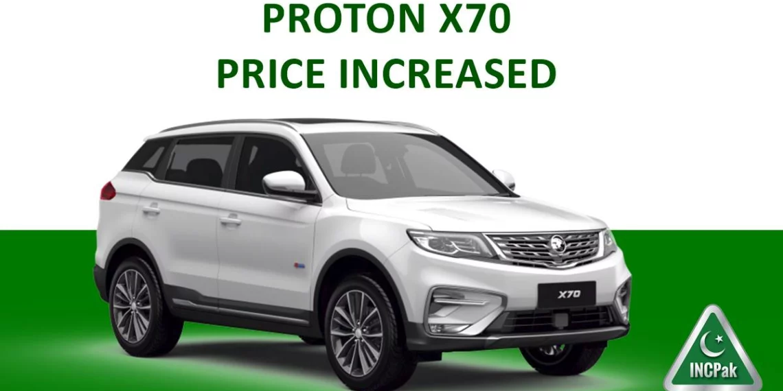 Proton X70 Price in Pakistan, Proton X70 Price