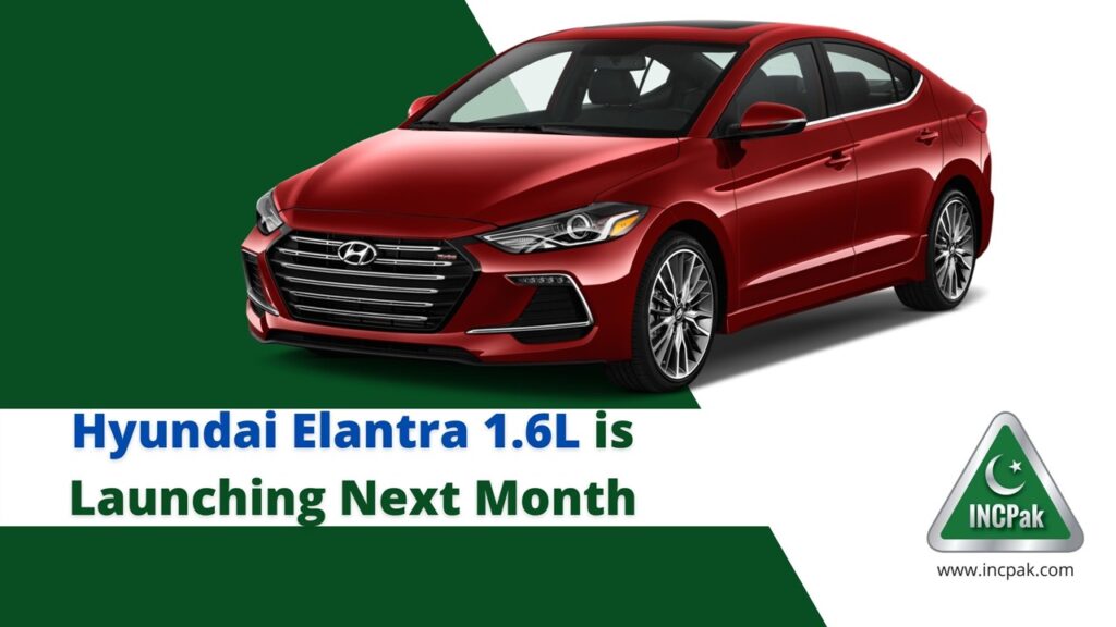 Hyundai Elantra 1.6L in Pakistan, Hyundai Elantra 1.6L