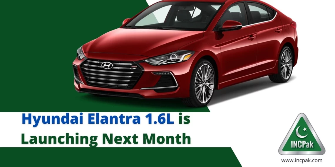 Hyundai Elantra 1.6L in Pakistan, Hyundai Elantra 1.6L