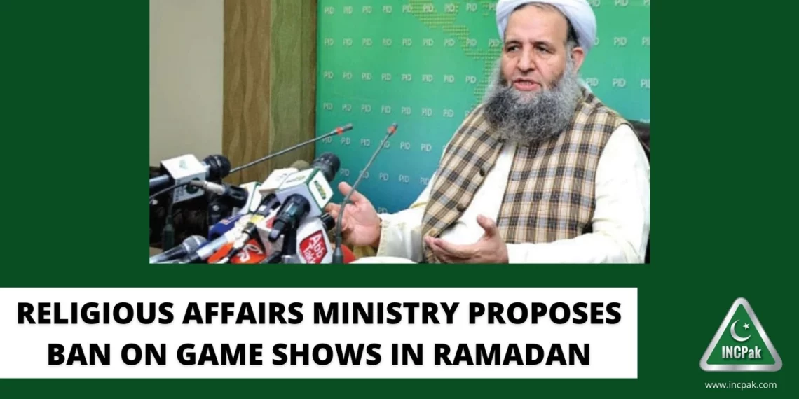 Religious Affairs Ministry proposes ban on Game Shows in Ramadan