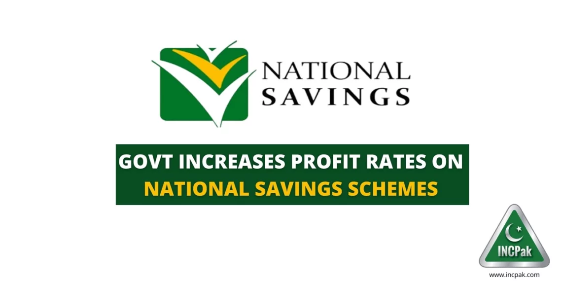 National Savings, Profit Rates