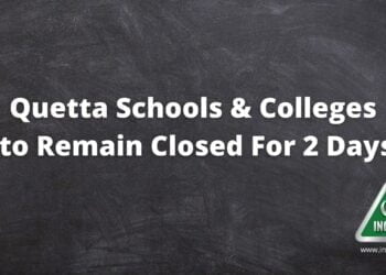 Quetta Schools, Quetta Schools Closed