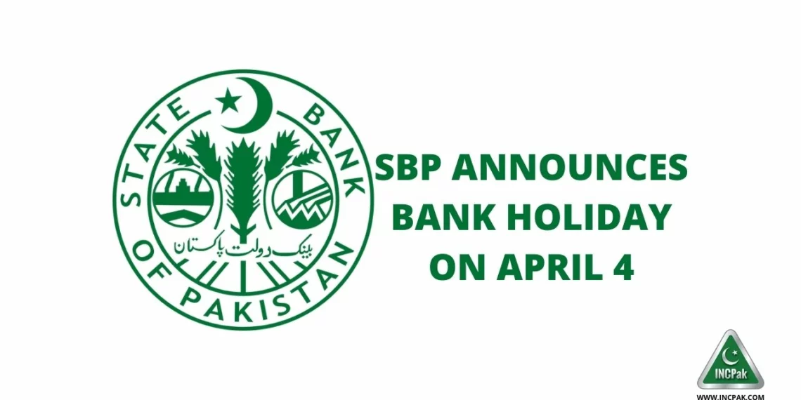 Bank Holiday, Zakat Deduction, SBP