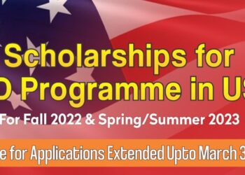 Scholarships for PhD Programme in USA [Deadline Extended]