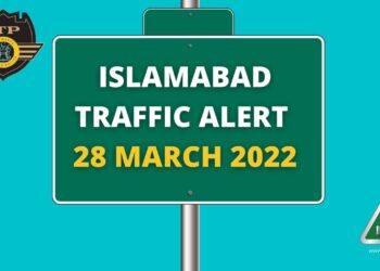 Islamabad Traffic Alert 28 March 2022, Islamabad Traffic Plan