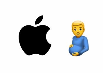 Apple, Pregnant Man Emoji