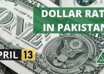 USD to PKR - Dollar Rate in Pakistan - 13 April 2022