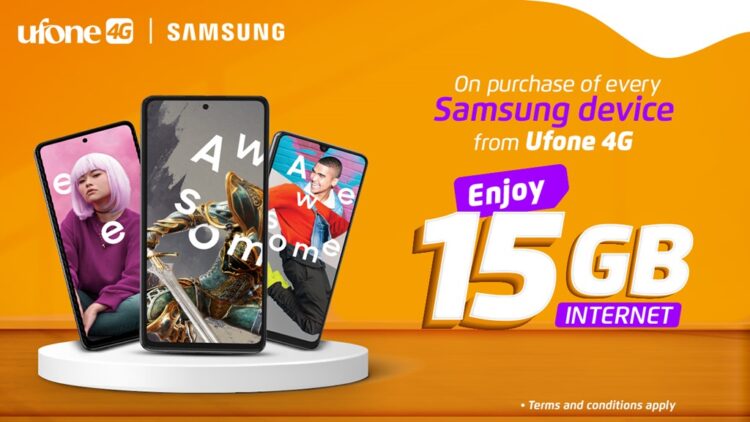 Ufone Free Internet, Ufone Samsung, Samsung Handsets