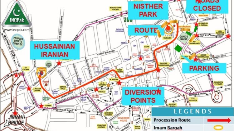 Karachi Traffic Plan, Youm-e-Ali