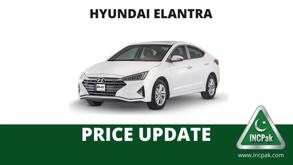 Hyundai Elantra Price in Pakistan, Hyundai Elantra Price