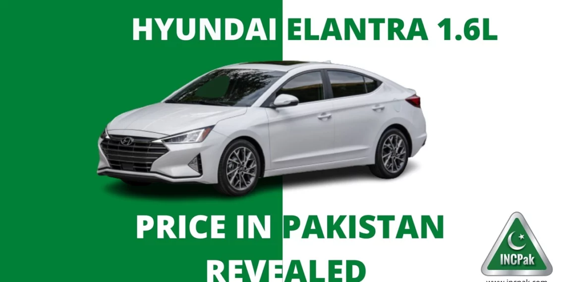 Hyundai Elantra GL, Hyundai Elantra GL Price in Pakistan, Hyundai Elantra 1.6 Price in Pakistan