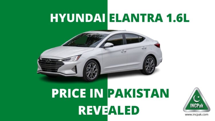 Hyundai Elantra GL, Hyundai Elantra GL Price in Pakistan, Hyundai Elantra 1.6 Price in Pakistan