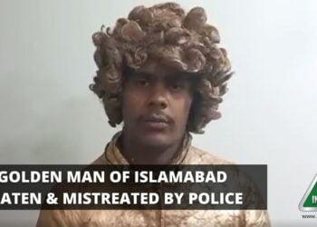 Golden Man of Islamabad Beaten & Mistreated By Police