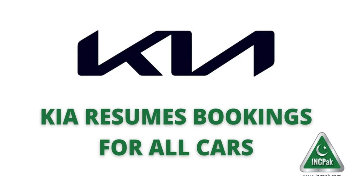 Kia Bookings