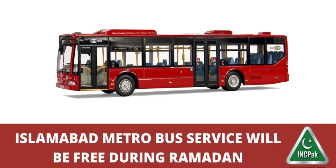 Islamabad Metro Bus Service, Metro Bus Service